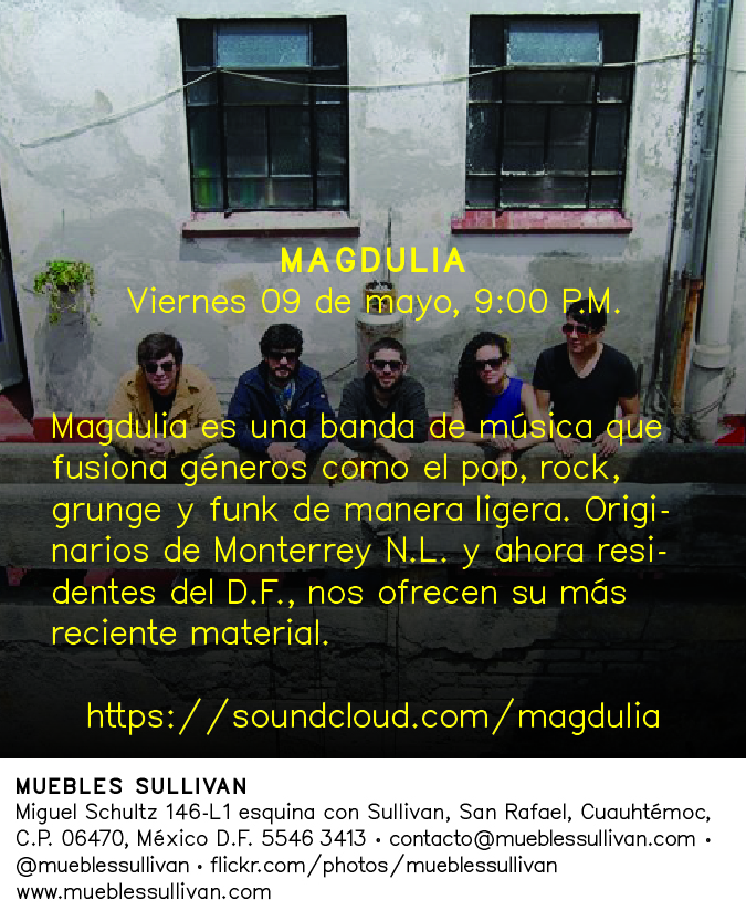 CONCIERTO: MAGDULIA